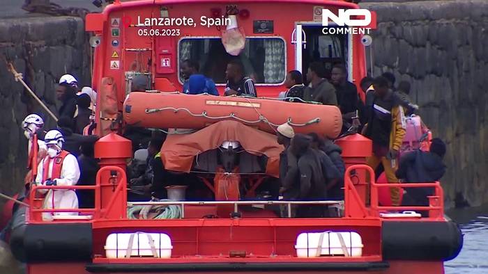 News video: Fluchtpunkt Lanzarote: Über 140 Menschen aus Seenot gerettet