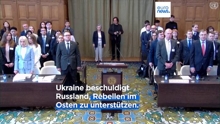 Video: UN-Gericht in Den Haag: Ukraine nennt Russland einen Terrorstaat