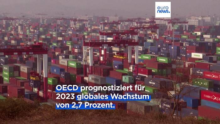 News video: OECD sieht langsame Erholung der Weltwirtschaft, Deutschland stagniert