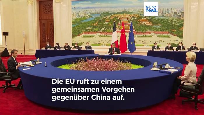 Video: Umfrage: Europäer bei Konflikt zwischen USA und China neutral
