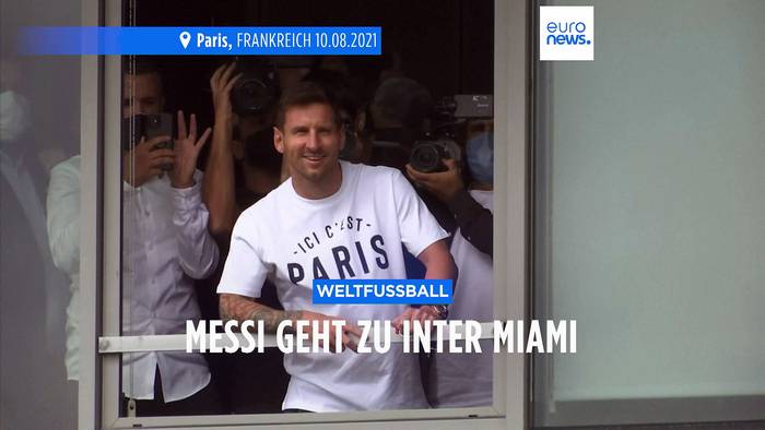 News video: Lionel Messi (35) geht zu Inter Miami - und klagt ein wenig