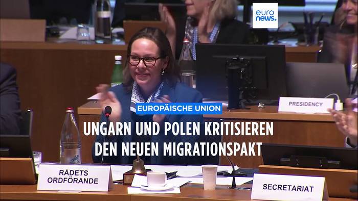 News video: Neuer Migrationspakt: Applaus in Brüssel, Wut in Budapest