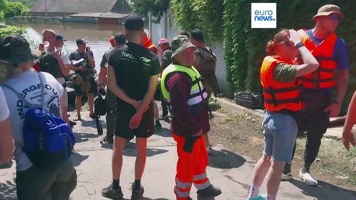 Video: Norwegische Seismologen habenn Beweise für Explosion vor Kachowka-Dammbruch