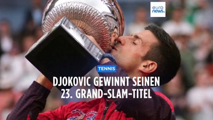 News video: Djokovic krönt sich zum erfolgreichsten Tennisspieler der Geschichte