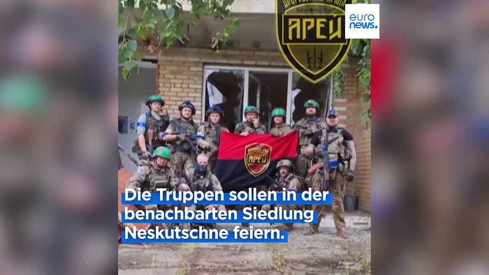 Video: Ukraine: Kiews Truppen erobern Orte - Streubomben in Charkiw