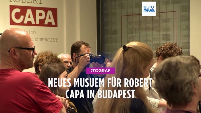 News video: Ganz nah dran an Robert Capa: Budapest ehrt den Kriegsreporter
