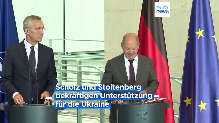 Video: Letzter Deutschland-Besuch als NATO-Generalsekretär? Stoltenberg führt Gespräche mit Scholz