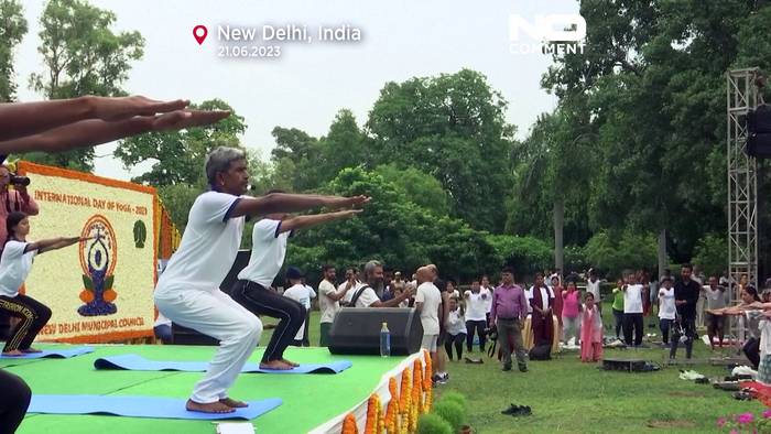 Video: International Yoga Day - Welt-Yoga-Tag am 21. Juni: 
