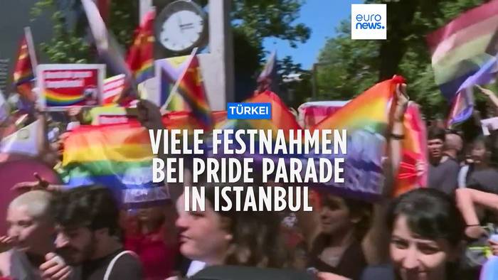 Video: Polizei in Istanbul versucht vergeblich Pride Parade zu stoppen