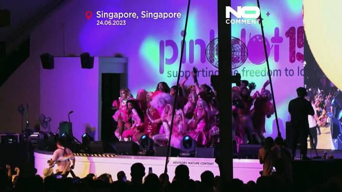 News video: Von Paris bis Singapur - Pride Paraden gegen Repressionen von LGBTQ