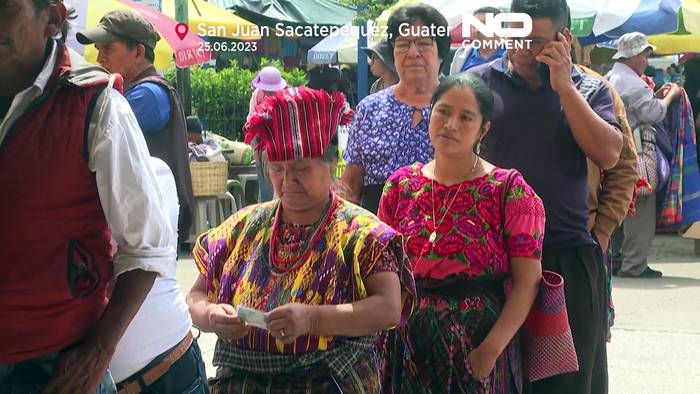 News video: Die Wahlen in Guatemala sind geprägt von alt bekannten Gesichtern