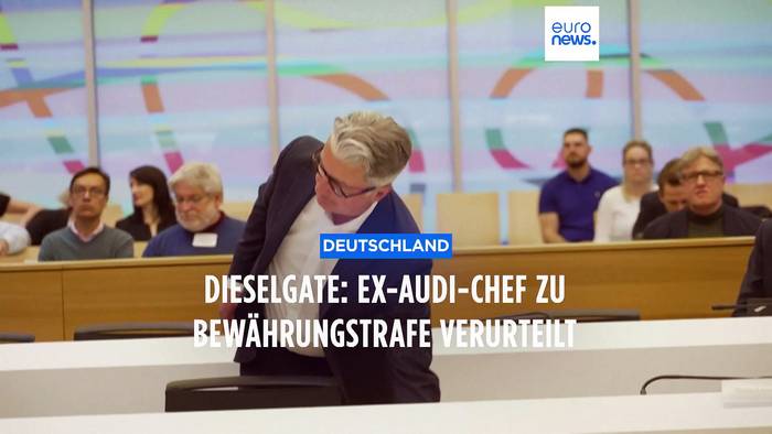 News video: Diesel-Skandal: Ex-Audi-Chef Stadler wegen Betrugs verurteilt