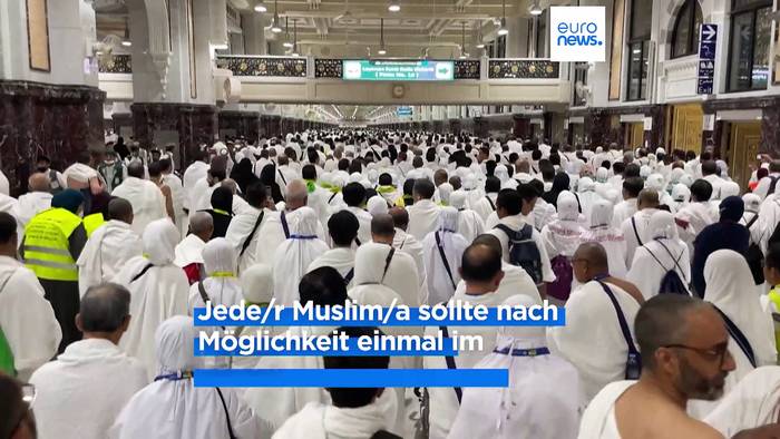 News video: Zum Abschluss des Hadsch - Muslime weltweit feiern Opferfest