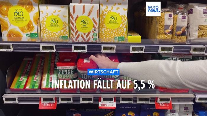 Video: Inflation im Juni dank Energiepreisen auf 5,5% gesunken (Eurostat)