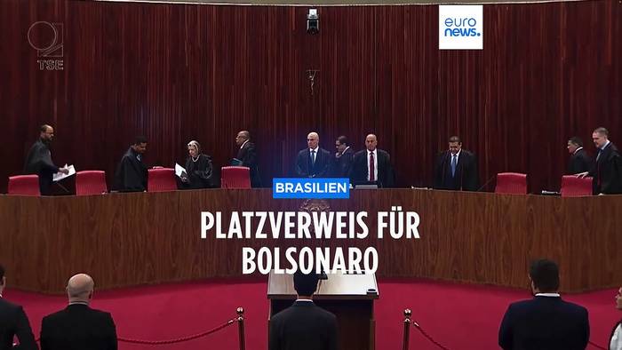 Video: Platzverweis für Bolsonaro