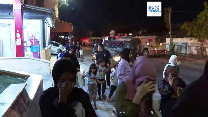 Video: Israels Militäroffensive im Westjordanland: Palästinensische Familien fliehen aus Dschenin