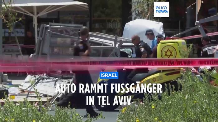Video: Terroranschlag in Tel Aviv: mindestens fünf Verletzte