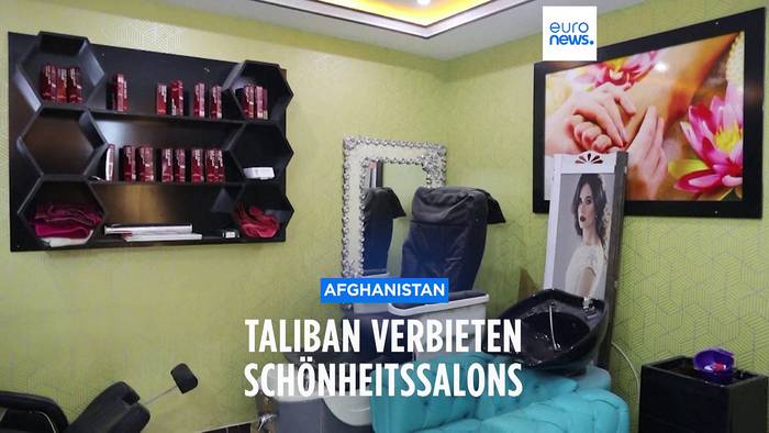 News video: Taliban schränken Frauenrechte weiter ein: Verbot von Schönheitssalons
