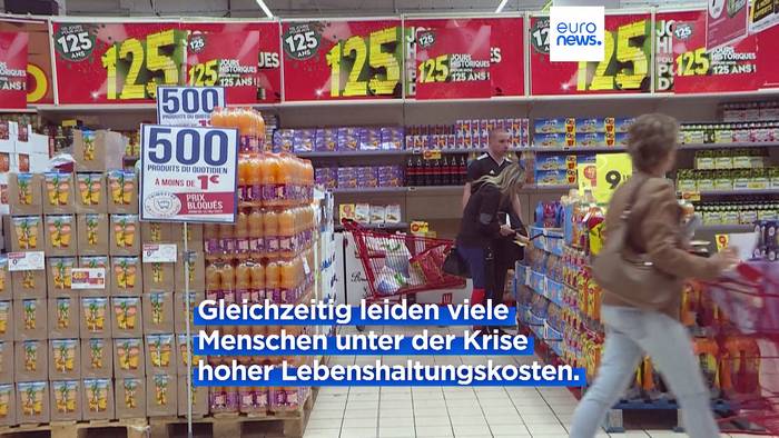 News video: Zufallsgwinne von Unternehmen steigen auf 917 Mrd Euro - während Lebenshaltungskostenkrise
