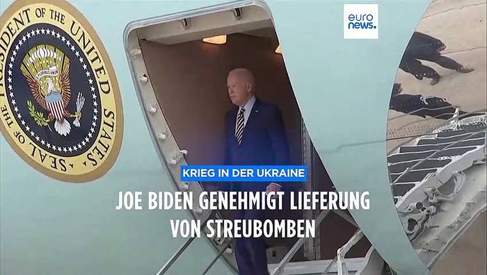 Video: USA werden umstrittene Streumunition an Ukraine liefern