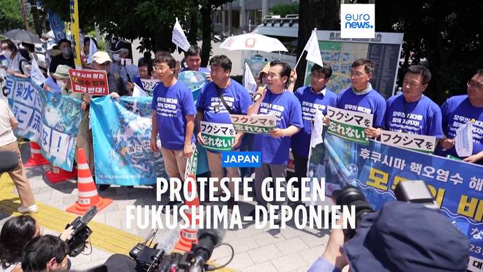 Video: Trotz Rechtssicherheit: Proteste in Tokio gegen Kühlwasser-Einleitungen