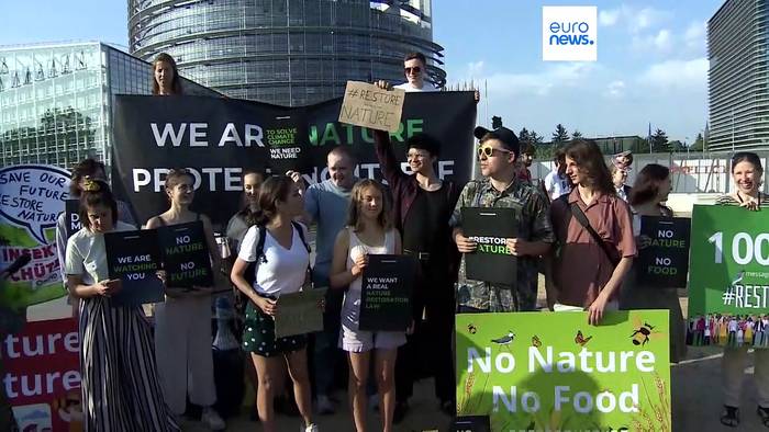 Video: Emotionen auf beiden Seiten - Proteste für und gegen das Naturgesetz