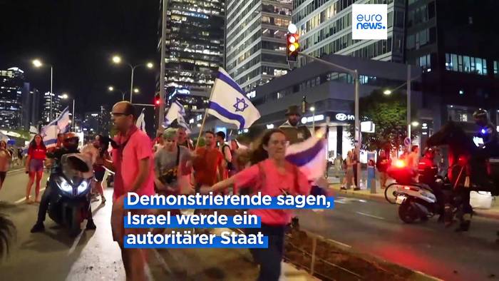 Video: Ein Baby mitten auf der Straße und blockierte Autobahnen: Was ist los in Israel?