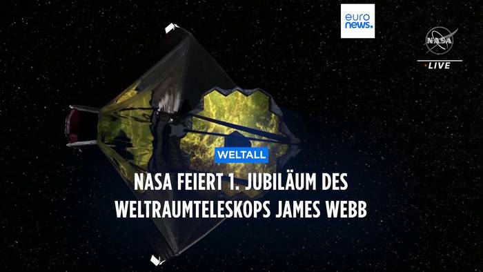 News video: Jubiläum von Teleskop Webb: NASA veröffentlicht spektakuläre Aufnahmen entstehender Sterne