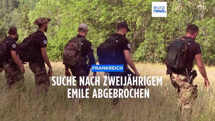 Video: 5 Tage ohne Lebenszeichen: Suche nach Emile (2) offiziell eingestellt