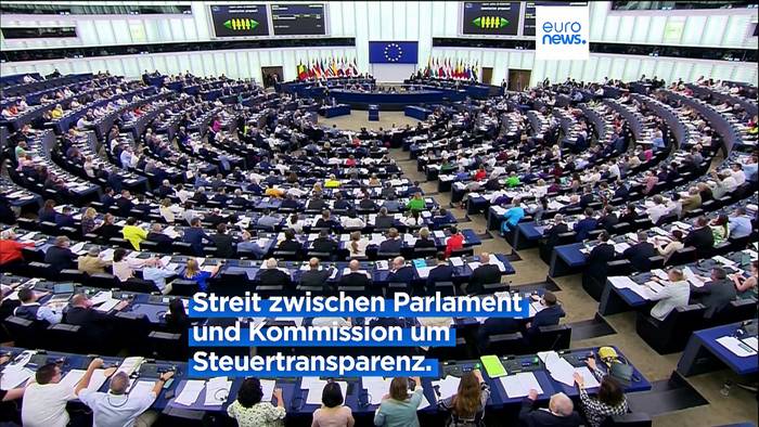 Video: Streit zwischen Parlament und Kommission um Steuertransparenz