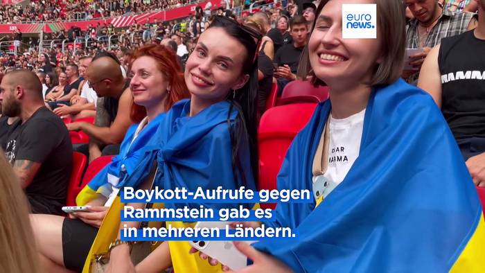 News video: Rammstein-Fans in Budapest unbeeindruckt: 