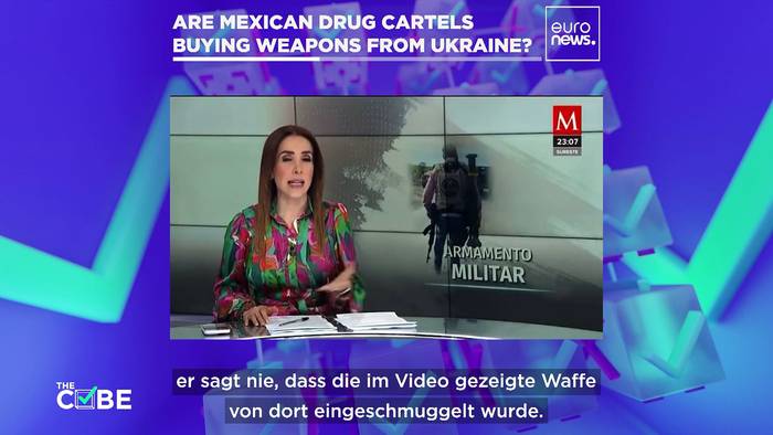 Video: TheCube: Landen Waffen für die Ukraine bei Drogenbossen in Mexiko?