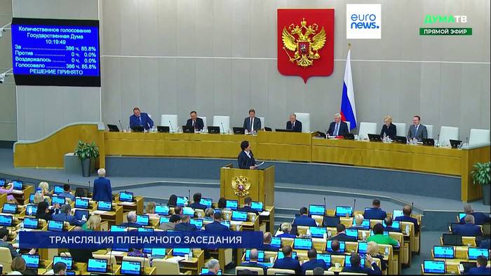 News video: Russisches Parlament verabschiedet Gesetz zum Verbot von Geschlechtsanpassungen