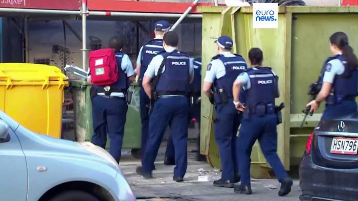 Video: Tote und Verletzte in Auckland: Mann schießt auf Baustelle um sich