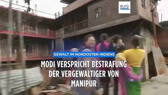 Video: Nach Vergewaltigungsvideo: Modi verspricht Bestrafung der Täter von Manipur