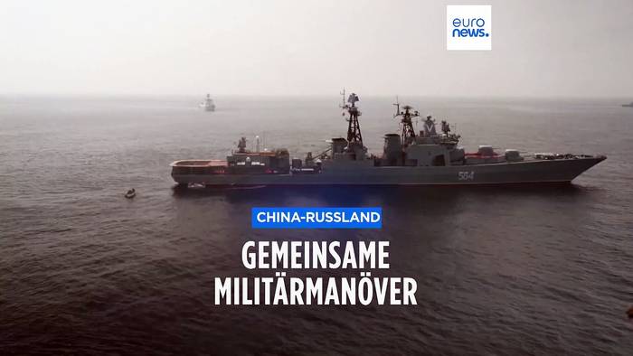 Video: Chinesisch-russische Militärmanöver im Japanischen Meer