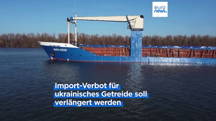 Video: Osteuropäische EU-Länder drängen auf Verlängerung des Importverbots für ukrainisches Getreide