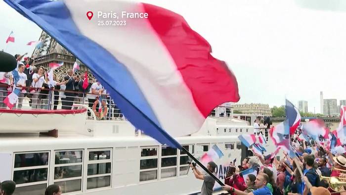 News video: Gleichheit, Wasser und Ruhe: Die Fackel für Paris 2024