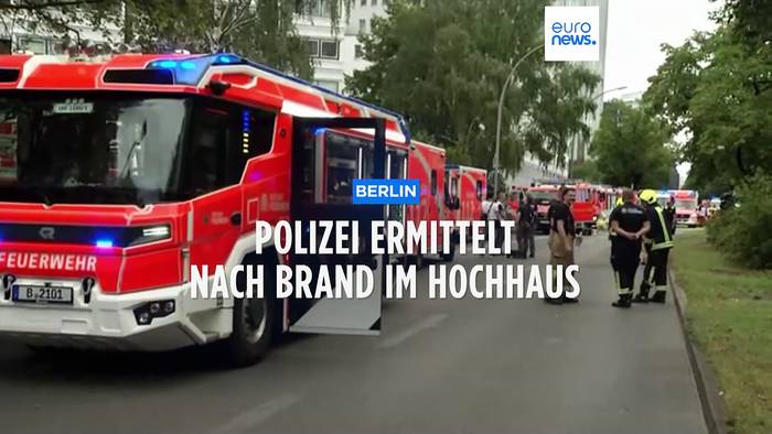 News video: Schwere Brandstiftung? Polizei ermittelt nach Horror-Feuer in Berlin-Neukölln