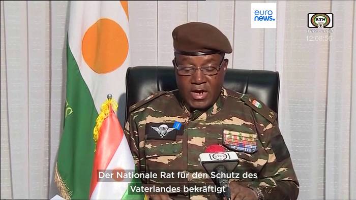 Video: Putsch in Niger: EU erkennt die neuen Behörden nicht an und stellt Budgethilfe ein