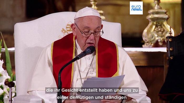 Video: Papst verurteilt Missbrauch durch Geistliche - der verzweifelte Schrei der Opfer müsse gehört werden