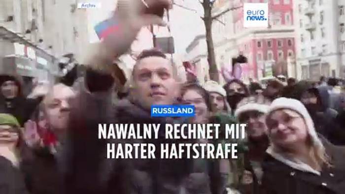 News video: Nawalny zu weiteren 19 Jahren Haft verurteilt - wegen 