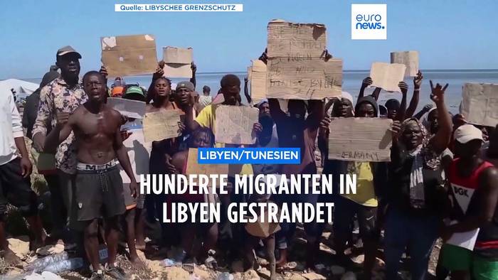 Video: Pushbacks in Tunesien: viele Migranten an Grenze zu Libyen ausgesetzt