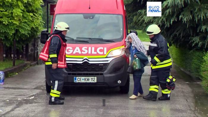 News video: Mehrere Tote nach Unwettern in Slowenien
