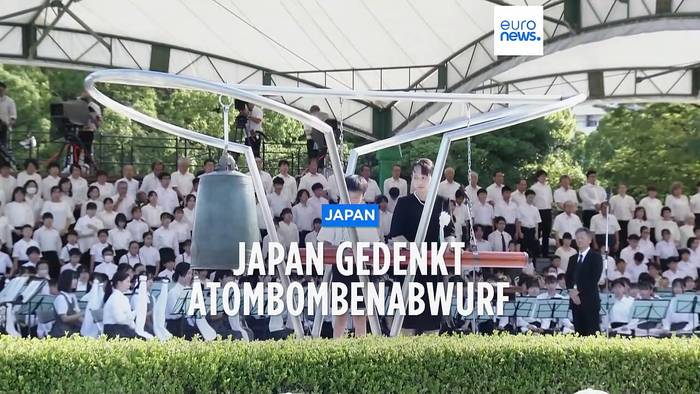 Video: Japan gedenkt dem Atombombenabwurf vor 78 Jahren