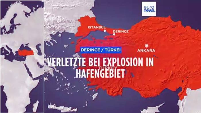 Video: Mindestens 12 Verletzte bei Explosion in türkischem Hafen