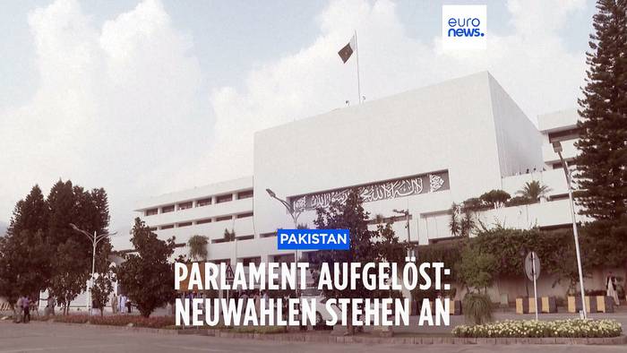 Video: Pakistanisches Parlament aufgelöst: Neuwahlen stehen an