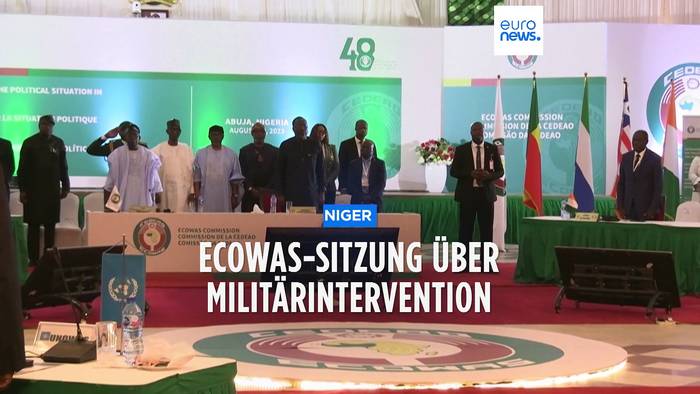 Video: Elfenbeinküste: ECOWAS für schnelles militärisches Eingreifen im Niger