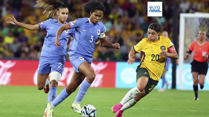 Video: Elferkrimi im Viertelfinale der Frauen-WM: Australien setzt sich gegen Frankreich durch