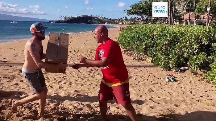 Video: Vorsichtige Zeichen der Hoffnung auf Maui